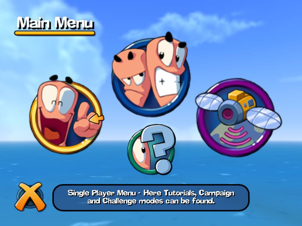 Worms 3D screenshot 4 for Gamecube